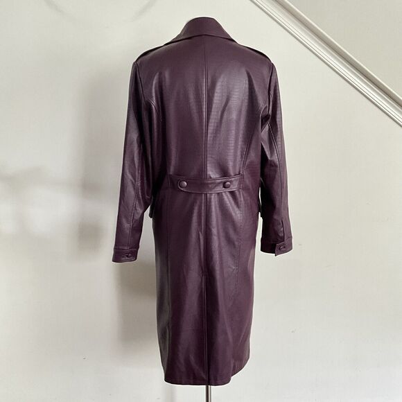 Joker Suicide Squad Purple Jacket Trench Coat Men Cosplay Hot Topic Jared Leto L - Picture 2 of 10